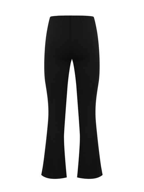 Pantalone in tecnosoft nero Liviana Conti | F4WJ29Y69-0